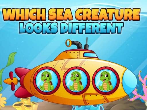 Capture d'écran de Which Sea Creature Looks Different