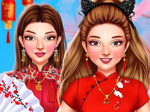 Capture d'écran de Celebrity Chinese New Year Look