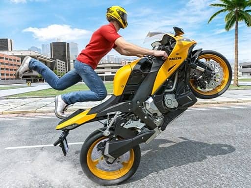 Capture d'écran de Motorcycle simulator offline