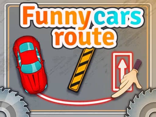 Capture d'écran de Funny Cars Route