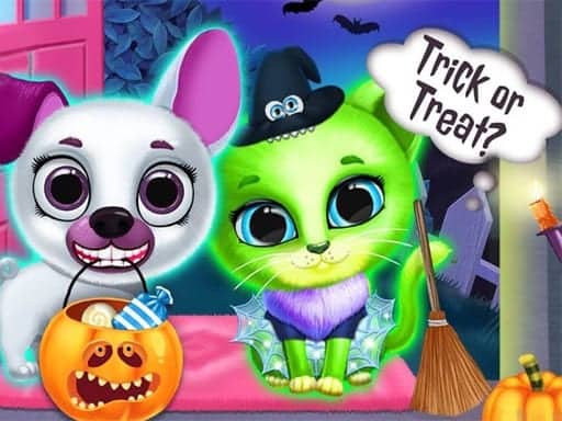 Capture d'écran de Scary Makeover Halloween Pet Salon