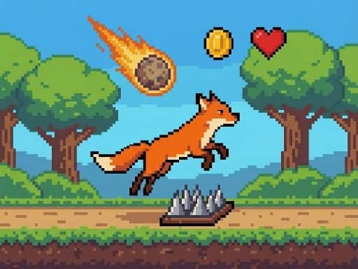 Capture d'écran de Fox Adventure
