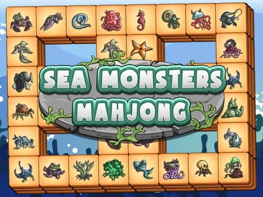 Capture d'écran de Sea Monsters Mahjong