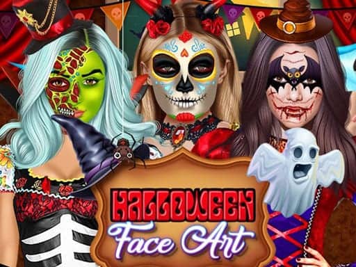 Capture d'écran de Halloween Face Art