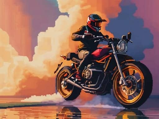 Capture d'écran de 3D Moto Simulator