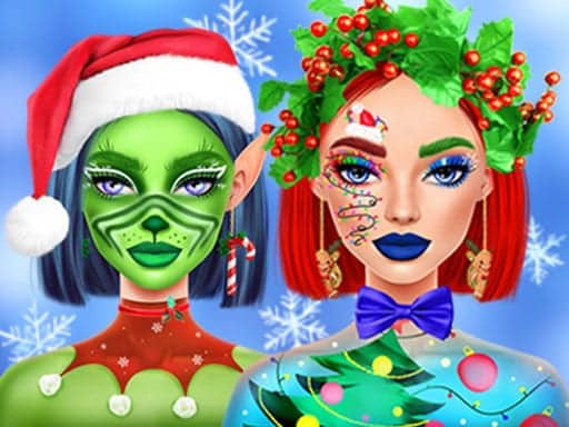 Capture d'écran de Ellie Christmas Makeup