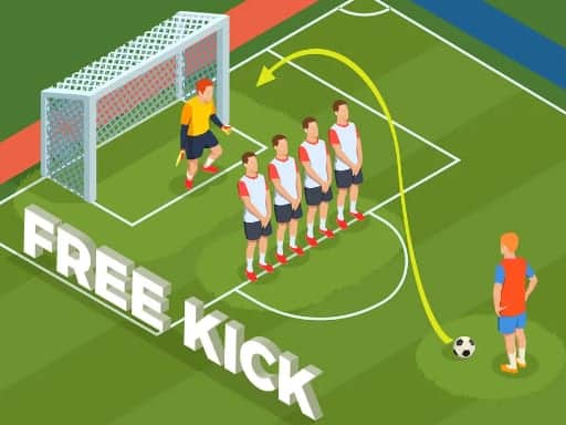 Capture d'écran de Soccer Free Kick