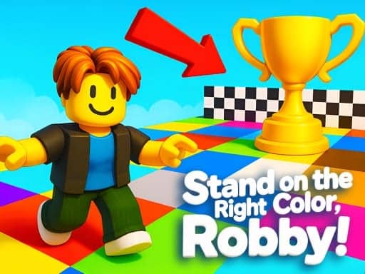 Capture d'écran de Stand on the Right Color, Robby!