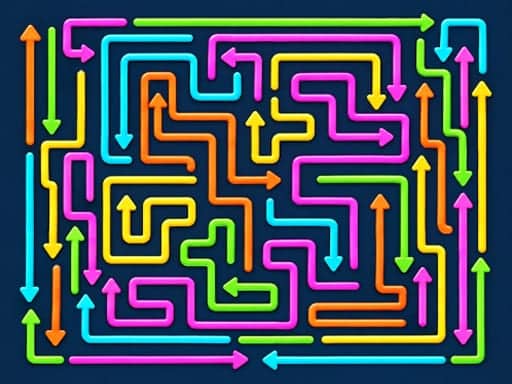Capture d'écran de Arrow Slide Puzzle