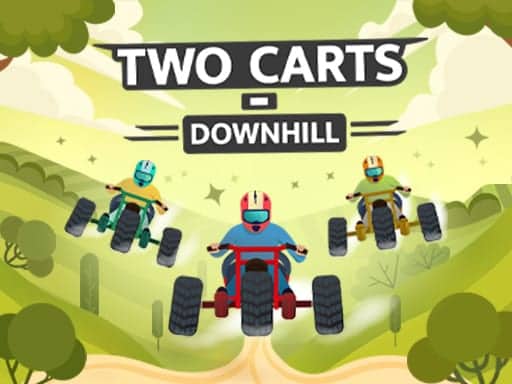 Capture d'écran de Two Carts - Downhill