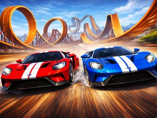 Capture d'écran de Two Stunt Supercars