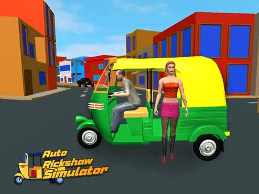 Capture d'écran de Auto Rickshaw Simulator
