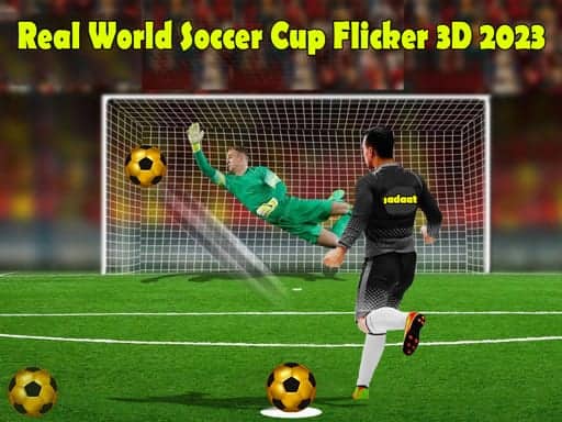 Capture d'écran de Real World Soccer Cup Flicker 3D 2023