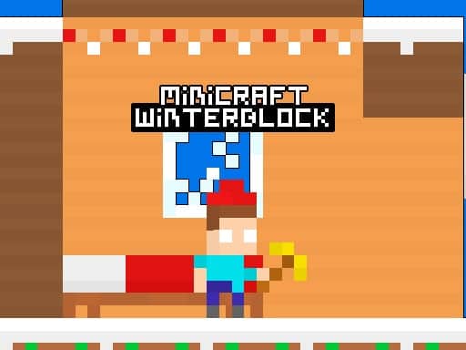 Capture d'écran de Minicraft Winterblock