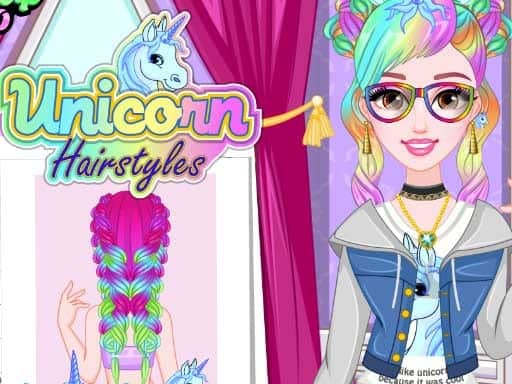 Capture d'écran de Unicorn Hairstyles