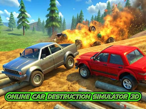 Capture d'écran de Online Car Destruction Simulator 3D