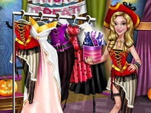Capture d'écran de Dove Halloween Dolly Dress Up