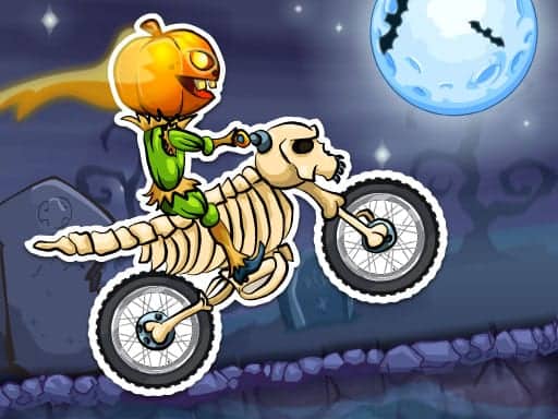 Capture d'écran de Moto X3M Spooky Land