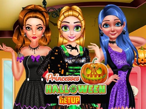 Capture d'écran de Princesses Halloween Getup