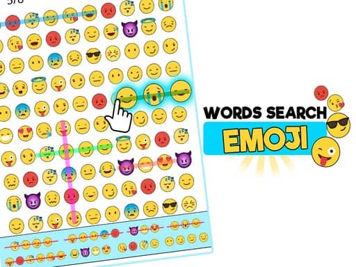 Capture d'écran de Word Search Emoji edition