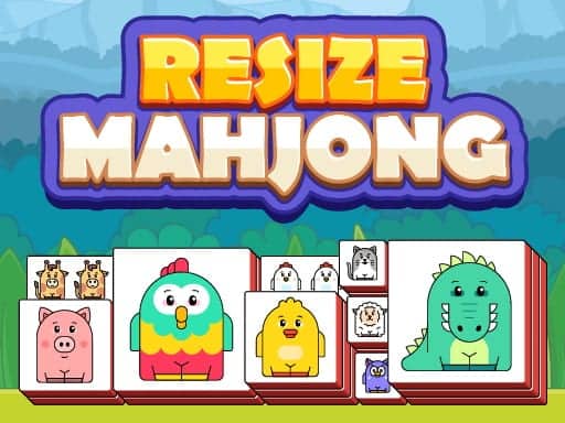 Capture d'écran de Resize Mahjong