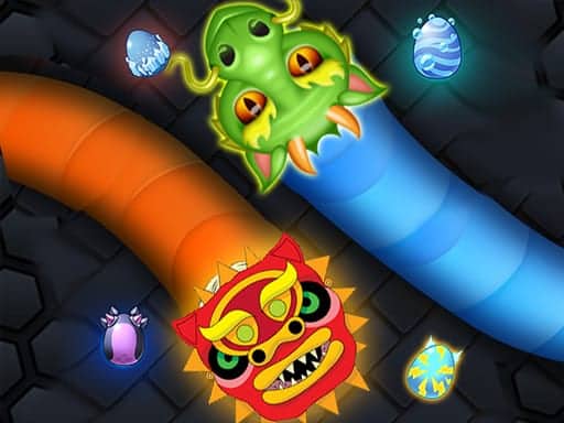Capture d'écran de Slither Dragon.io
