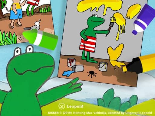 Capture d'écran de Coloring Frog & Friends
