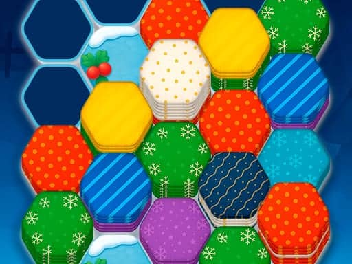 Capture d'écran de Xmas Hexa Sort