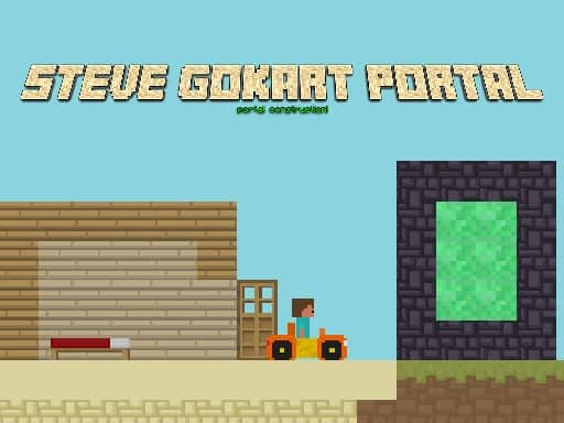 Capture d'écran de Steve Go Kart Portal