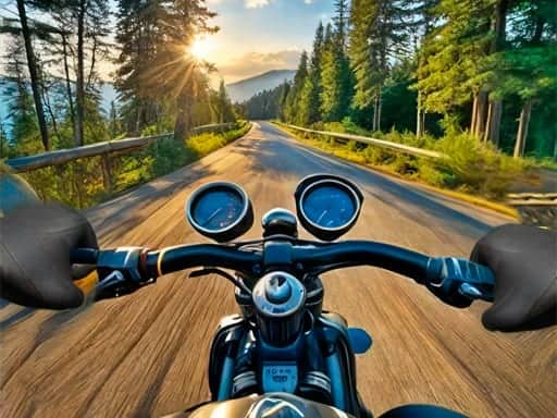Capture d'écran de Motorcycle Racer: Road Mayhem
