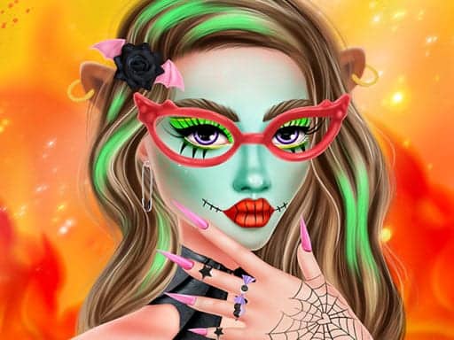 Capture d'écran de Makeup Studio Halloween