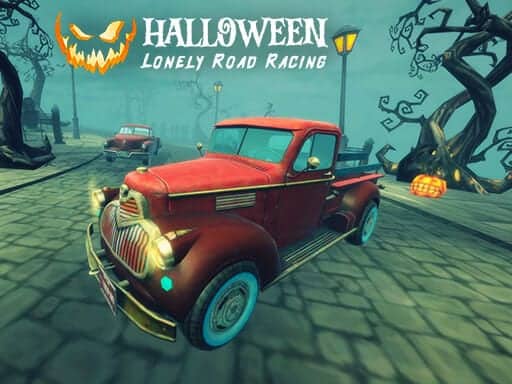 Capture d'écran de Halloween Lonely Road Racing