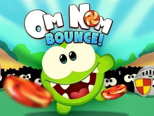 Capture d'écran de Om Nom Bounce
