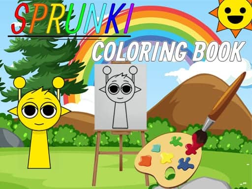 Capture d'écran de Sprunki Coloring Book