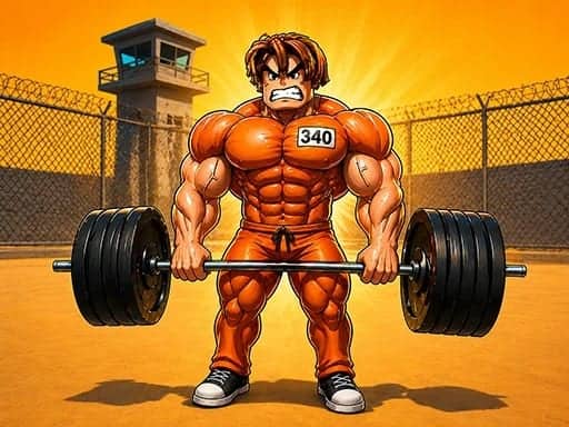 Capture d'écran de Obby: Pump Up Your Muscles! 1 per second