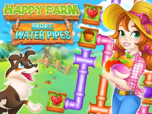 Capture d'écran de Happy farm make water pipes