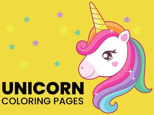 Capture d'écran de Unicorn Coloring Pages