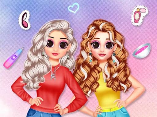 Capture d'écran de Besties Makeover Salon