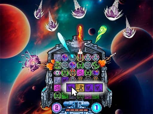 Capture d'écran de Asteroid Shield: Tile-Matching Space Defense