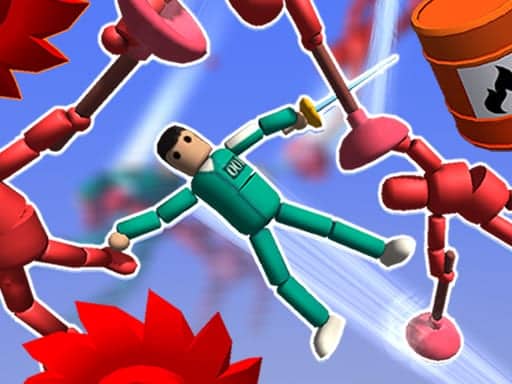 Capture d'écran de Stickman Ragdoll Playground