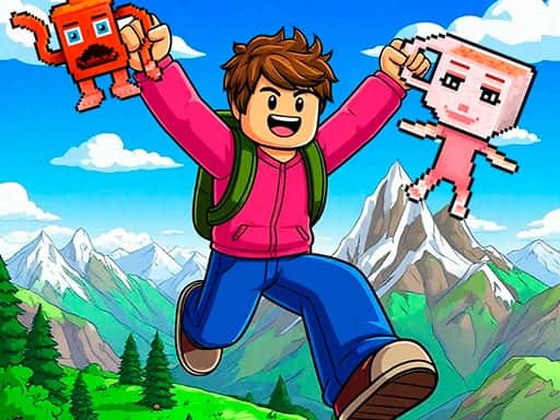 Capture d'écran de Jump to the Mountain for the Brainrots