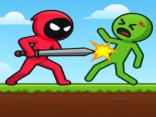 Capture d'écran de Red Stickman vs Monster School