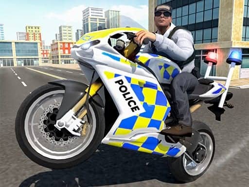 Capture d'écran de Police Chase Motorbike Driver