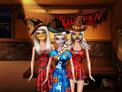 Capture d'écran de Spooky Halloween Dolls