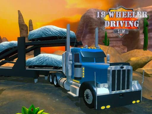 Capture d'écran de 18 Wheeler Driving Sim