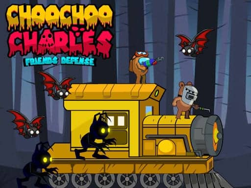 Capture d'écran de ChooChoo Charles Friends Defense