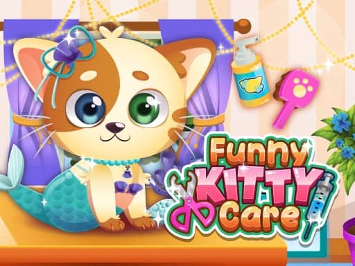 Capture d'écran de Funny Kitty Care