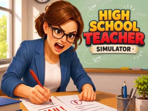Capture d'écran de High School Teacher Simulator