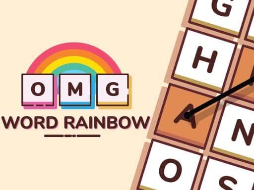 Capture d'écran de OMG Word Rainbow