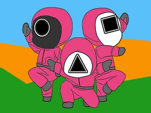 Capture d'écran de Squid Coloring Book